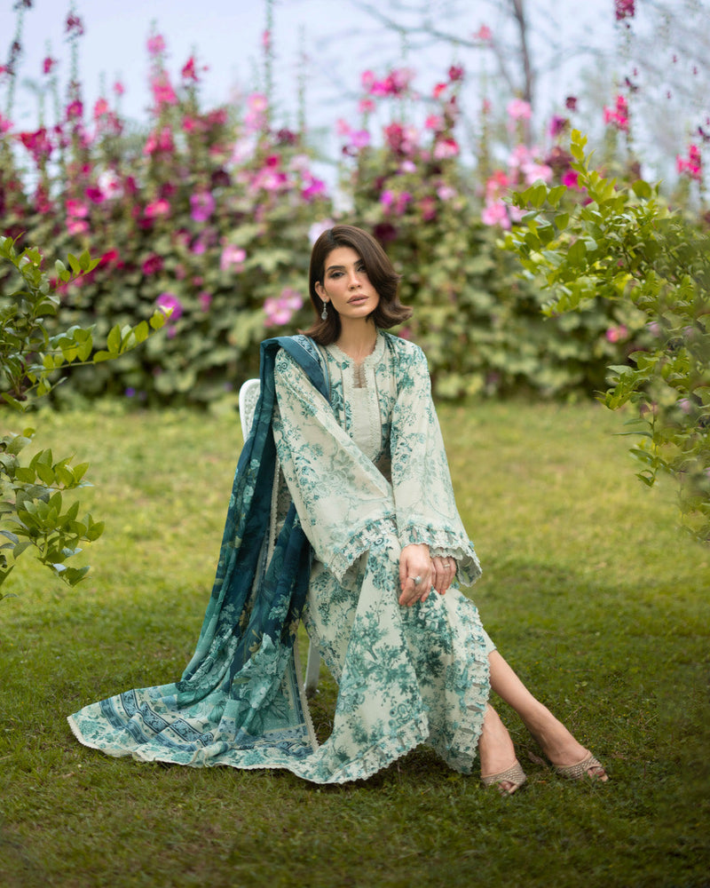 Elaf Premium | Bridgerton Prints 26 | EPB-7A DAPHANEE by Elaf Premium - Designer Dress  - Type : Ladies Clothes - Available at Libayah - 100% Original 
