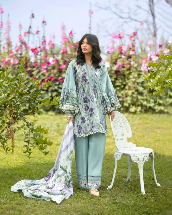 Elaf Premium | Bridgerton Prints 26 | EPB-2B LADY EVER by Elaf Premium - Designer Dress  - Type : Ladies Clothes - Available at Libayah - 100% Original 