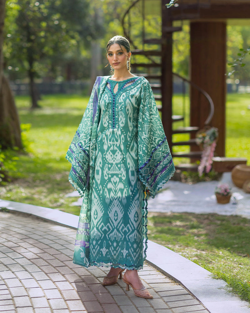 Elaf Premium | Bridgerton Prints 26 | EPB-1A NIA MARE by Elaf Premium - Designer Dress  - Type : Ladies Clothes - Available at Libayah - 100% Original 