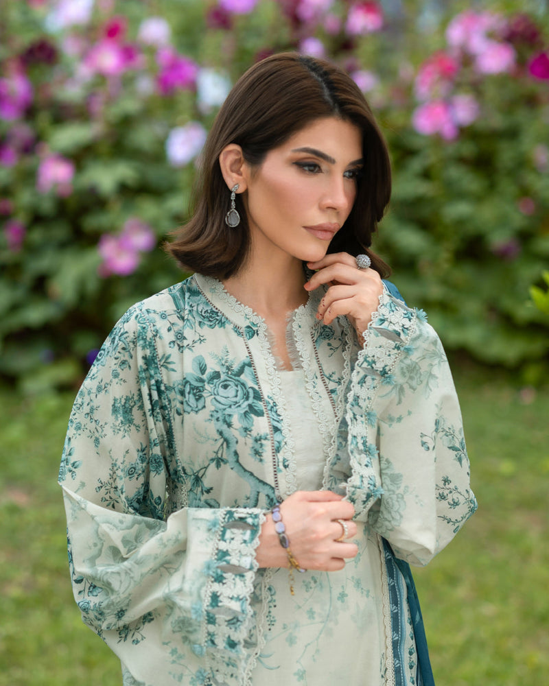 Elaf Premium | Bridgerton Prints 26 | EPB-7A DAPHANEE by Elaf Premium - Designer Dress  - Type : Ladies Clothes - Available at Libayah - 100% Original 
