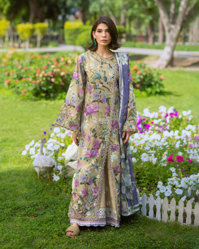 Elaf Premium | Bridgerton Prints 26 | EPB-4A GIARDINO by Elaf Premium - Designer Dress  - Type : Ladies Clothes - Available at Libayah - 100% Original 