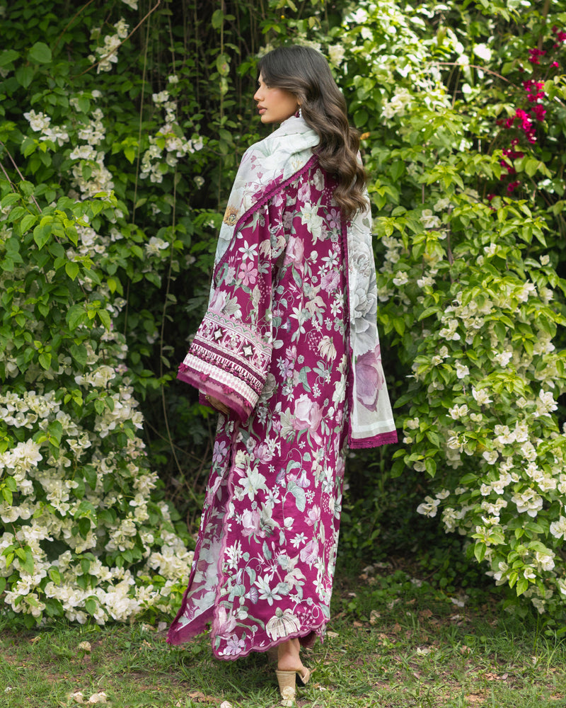 Elaf Premium | Bridgerton Prints 26 | EPB-4B DOLCE ROSA by Elaf Premium - Designer Dress  - Type : Ladies Clothes - Available at Libayah - 100% Original 
