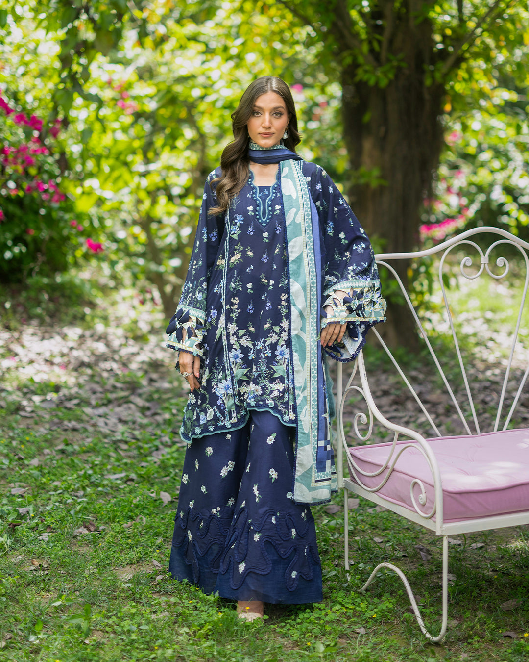 Elaf Premium | Bridgerton Prints 26 | EPB-6B FIORITA by Elaf Premium - Designer Dress  - Type : Ladies Clothes - Available at Libayah - 100% Original 