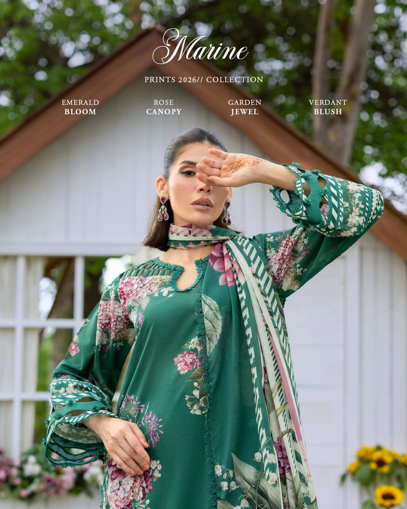 Elaf Premium | Bridgerton Prints 26 | EPB-8B MARIN by Elaf Premium - Designer Dress  - Type : Ladies Clothes - Available at Libayah - 100% Original 