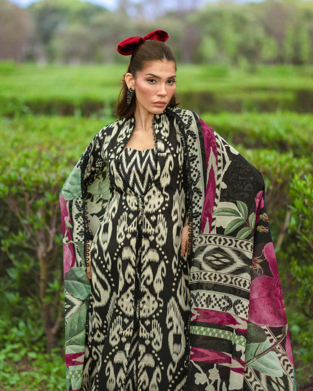 Elaf Premium | Bridgerton Prints 26 | EPB-1B REGINA by Elaf Premium - Designer Dress  - Type : Ladies Clothes - Available at Libayah - 100% Original 