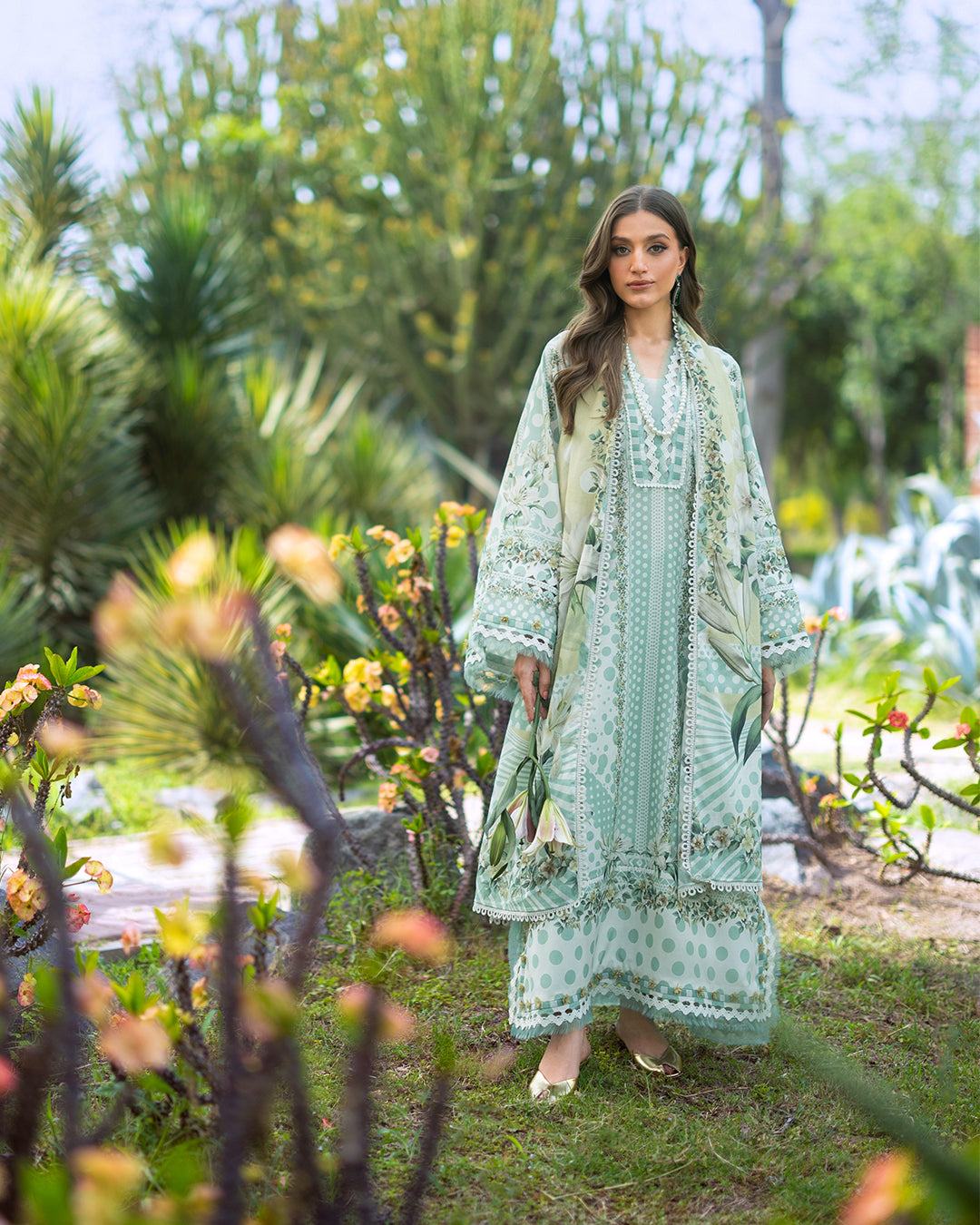 Elaf Premium | Bridgerton Prints 26 | EPB-5B CIELA BELLE by Elaf Premium - Designer Dress  - Type : Ladies Clothes - Available at Libayah - 100% Original 