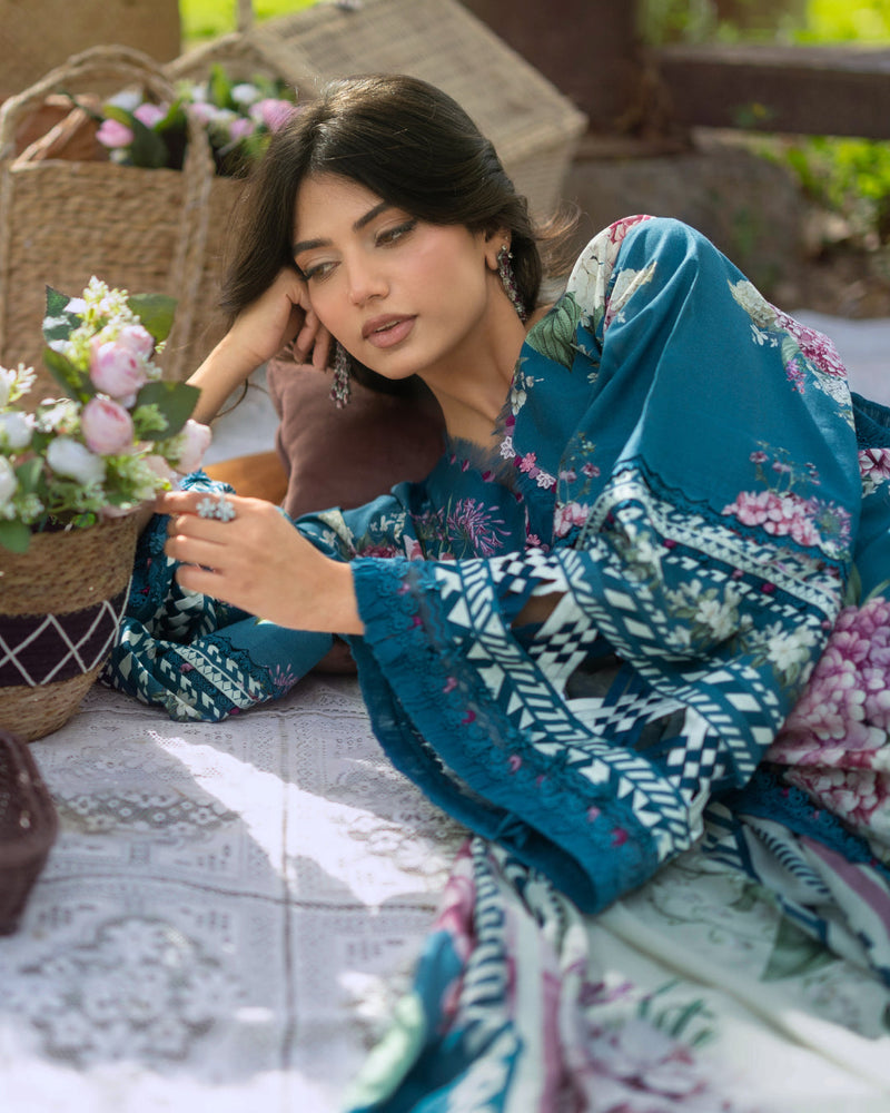 Elaf Premium | Bridgerton Prints 26 | EPB-8A ELOISE by Elaf Premium - Designer Dress  - Type : Ladies Clothes - Available at Libayah - 100% Original 