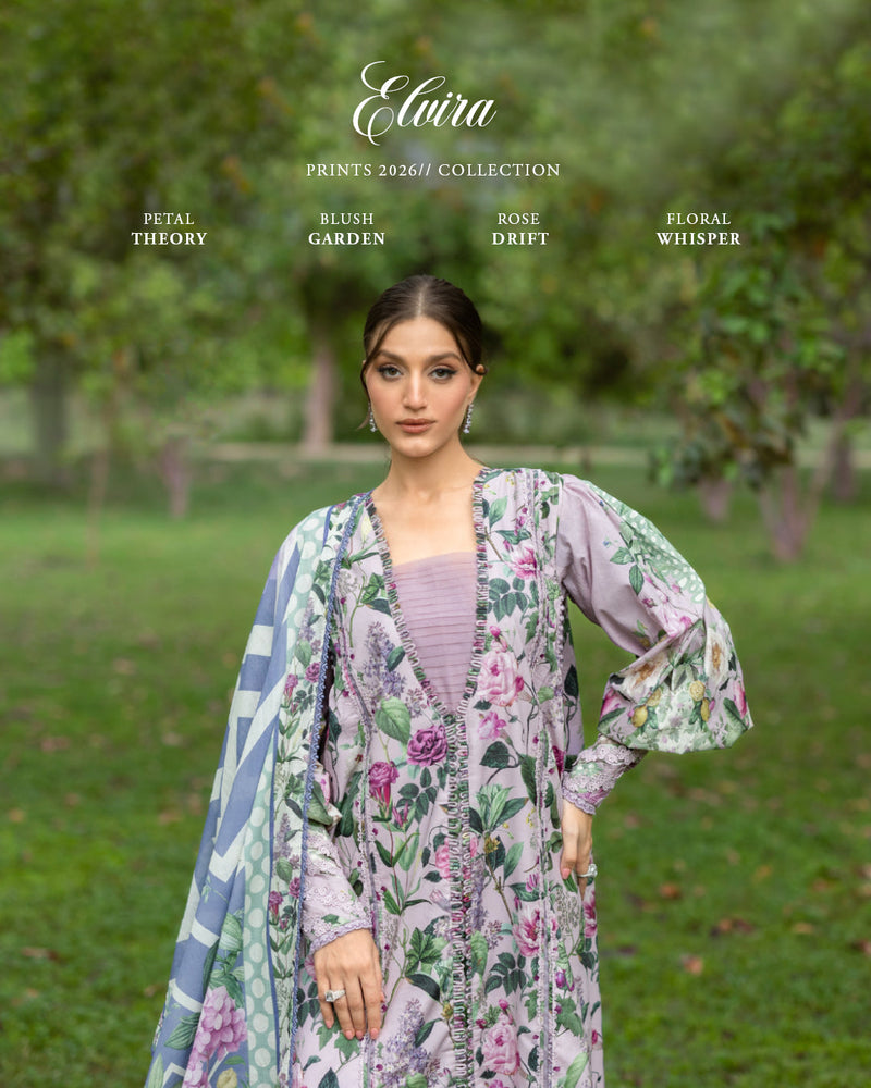 Elaf Premium | Bridgerton Prints 26 | EPB-3A ELVIRA by Elaf Premium - Designer Dress  - Type : Ladies Clothes - Available at Libayah - 100% Original 