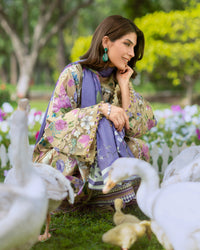 Elaf Premium | Bridgerton Prints 26 | EPB-4A GIARDINO by Elaf Premium - Designer Dress  - Type : Ladies Clothes - Available at Libayah - 100% Original 