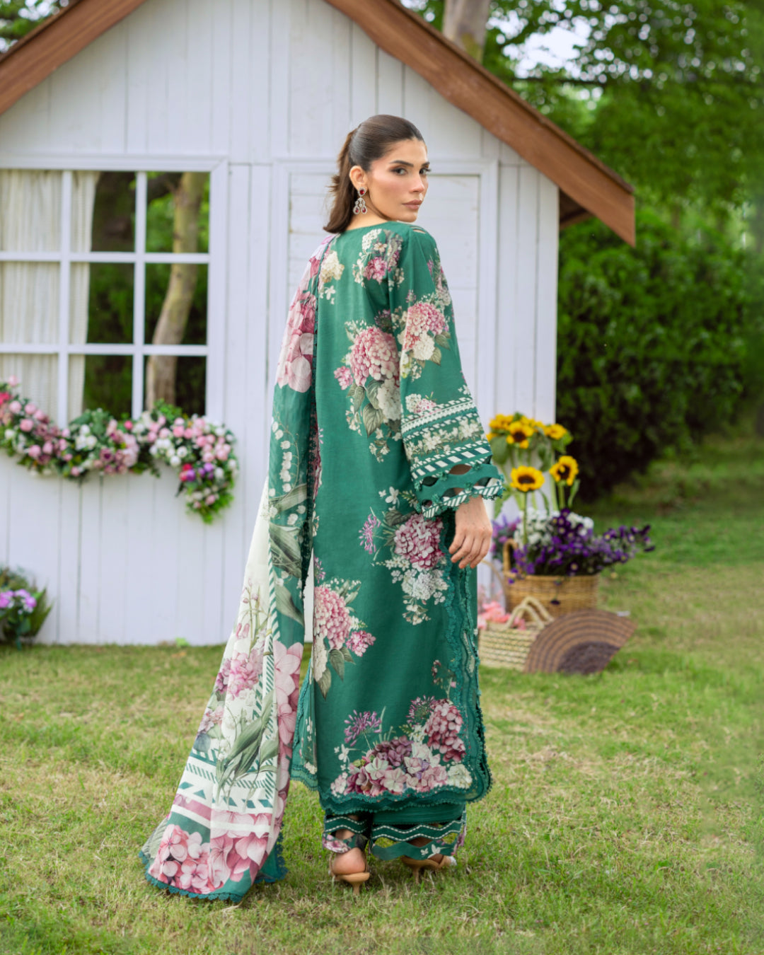 Elaf Premium | Bridgerton Prints 26 | EPB-8B MARIN by Elaf Premium - Designer Dress  - Type : Ladies Clothes - Available at Libayah - 100% Original 