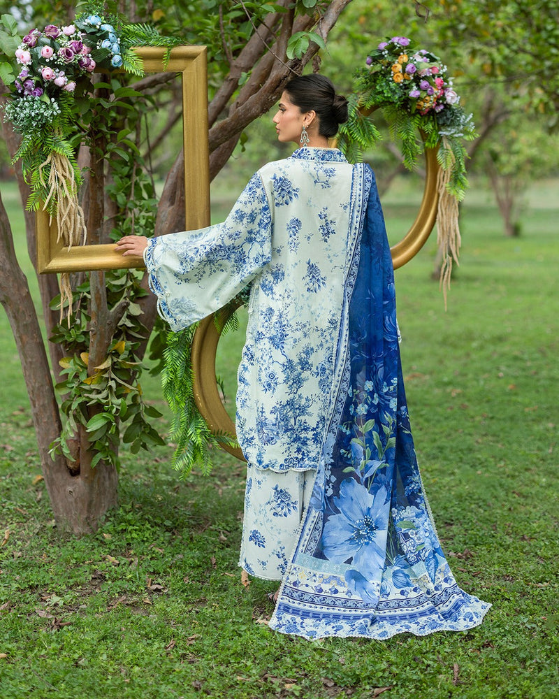 Elaf Premium | Bridgerton Prints 26 | EPB-7B FIORI D'AVORIO by Elaf Premium - Designer Dress  - Type : Ladies Clothes - Available at Libayah - 100% Original 