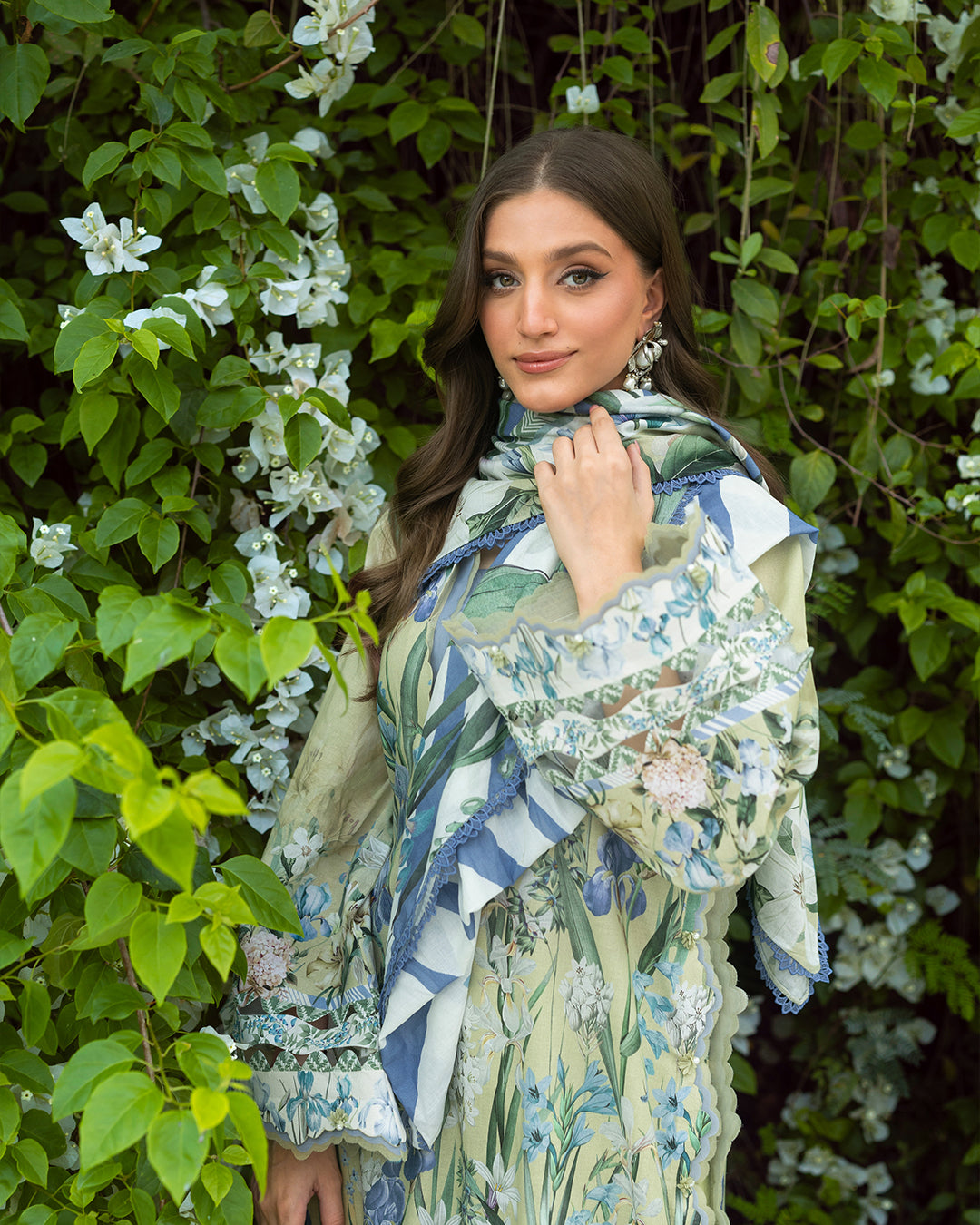 Elaf Premium | Bridgerton Prints 26 | EPB-2A GARDEN AFFAIR by Elaf Premium - Designer Dress  - Type : Ladies Clothes - Available at Libayah - 100% Original 