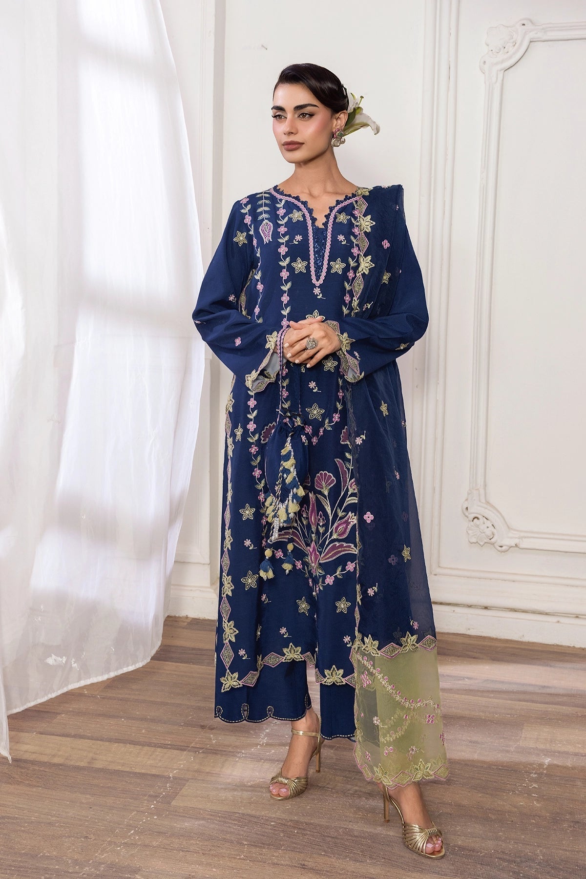 Rangrasiya | Lumeire Silk |Azul by Rangrasiya - Designer Dress  - Type : Ladies Clothes - Available at Libayah - 100% Original 