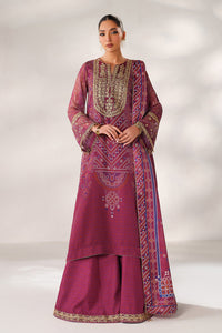 Baroque | Formals Collection | EMBROIDERED CHIFFON UF-4390 by Baroque - Designer Dress  - Type : Ladies Clothes - Available at Libayah - 100% Original 