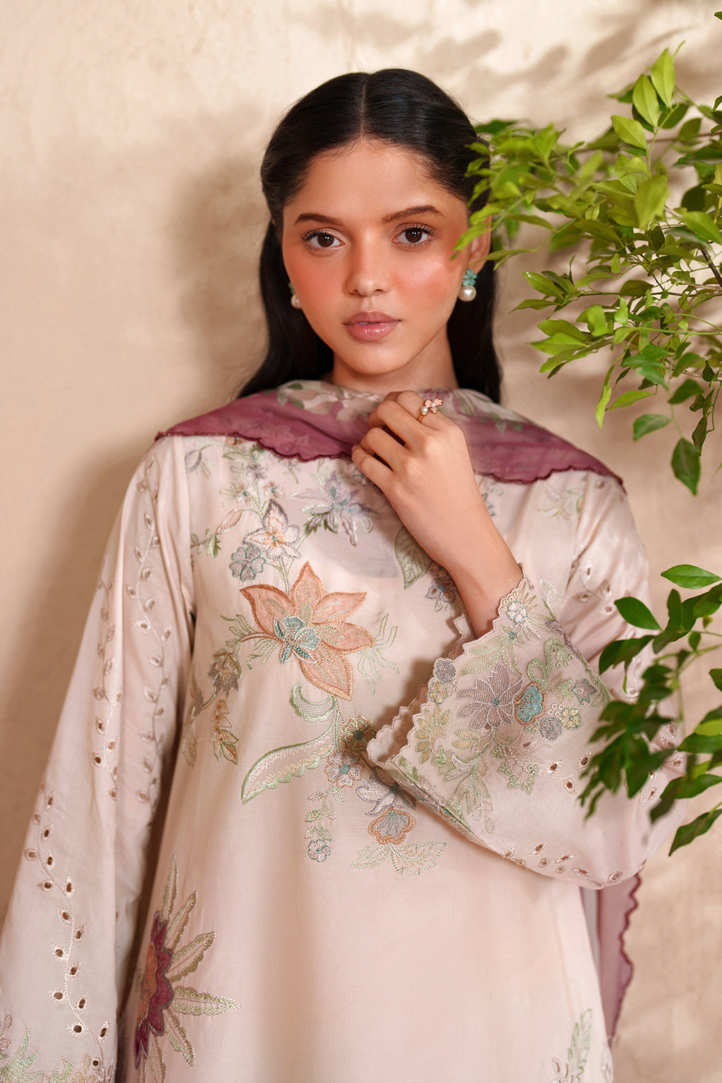 Iznik | Eid lawn | EL-04 Embroidered Lawn by Iznik - Designer Dress  - Type : Ladies Clothes - Available at Libayah - 100% Original 