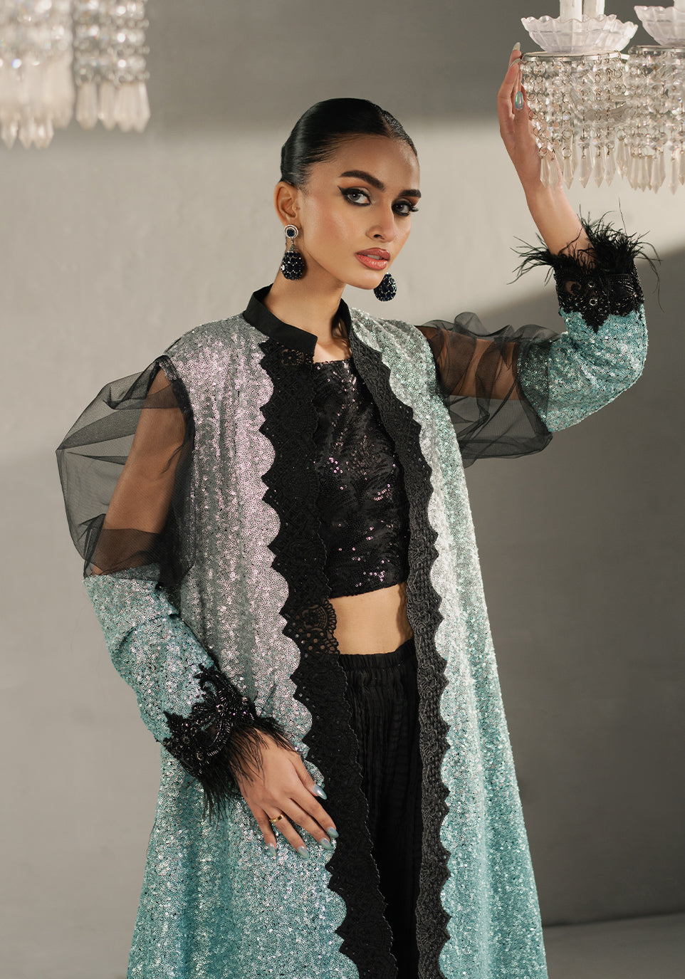 Zarqash | Silk Edit | ZQS 020 MEIRA by Zarqash - Designer Dress - Type: Ladies Clothes - Available at Libayah - 100% Original