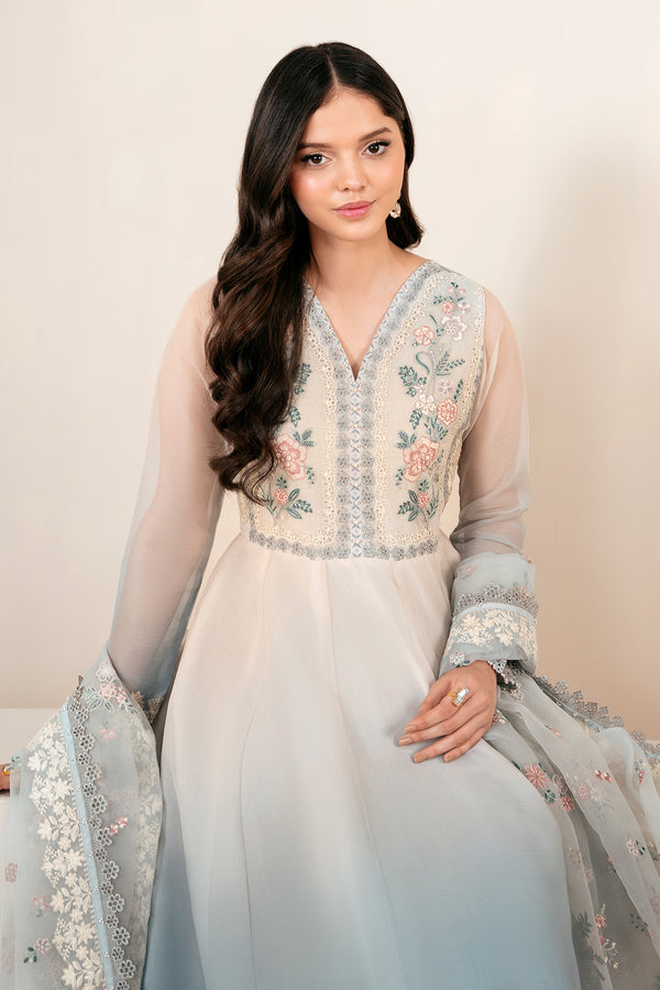 Baroque | Luxury Pret 25 | EMBROIDERED CHIFFON PR-1056 by Baroque - Designer Dress  - Type : Ladies Clothes - Available at Libayah - 100% Original 