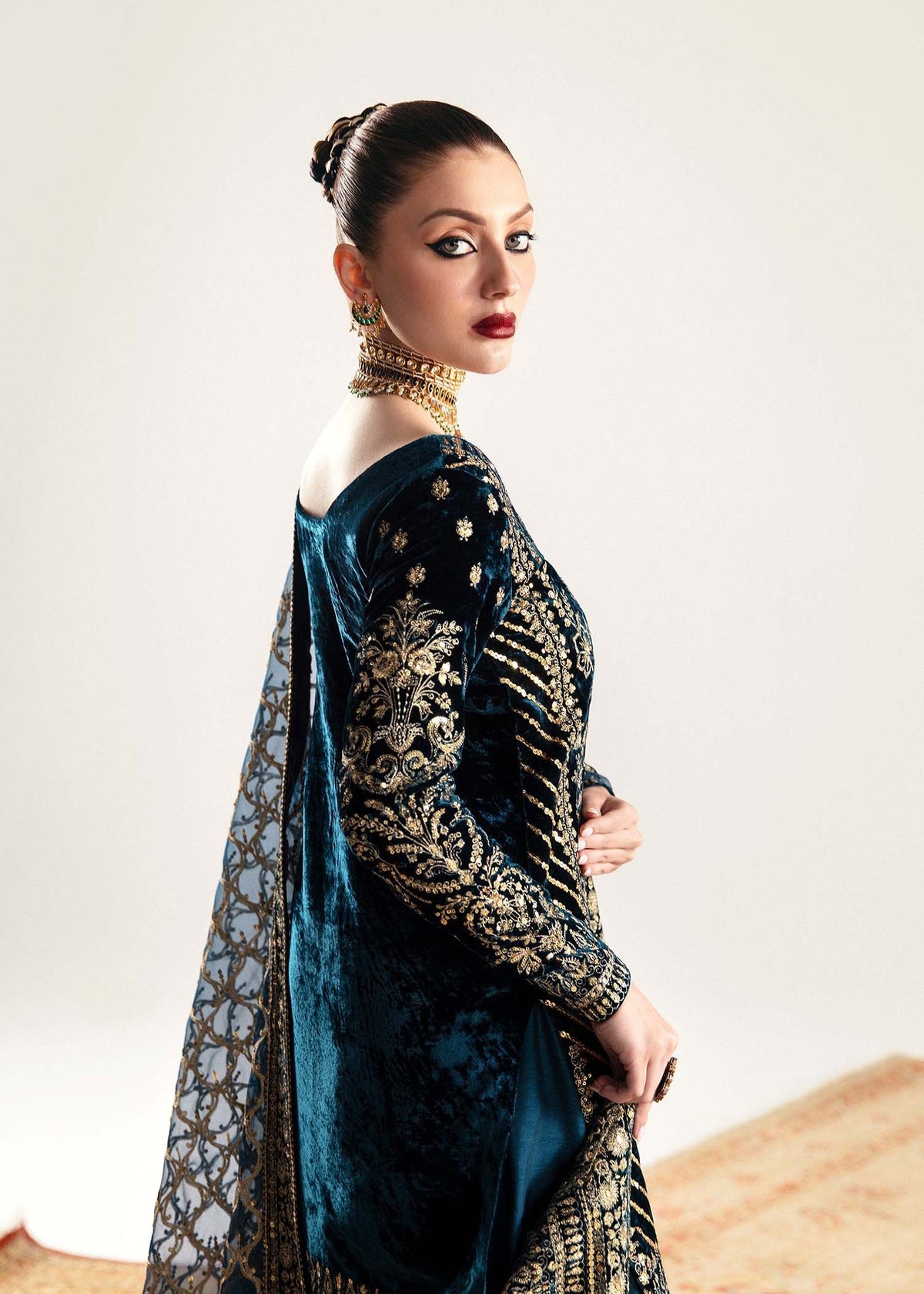 Kanwal Malik | Wedding Formals and Bridals | Nazmi by Kanwal Malik - Designer Dress - Type: Ladies Clothes - Available at Libayah - 100% Original