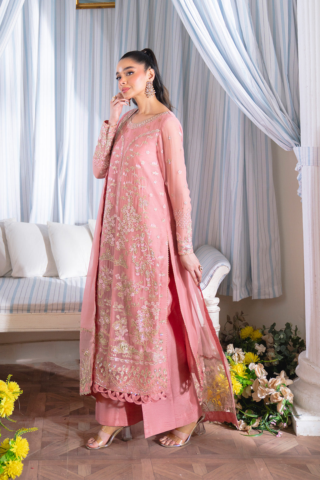 Neeshay | Dastaan Formals 25 | Gulrukh by Neeshay - Designer Dress  - Type : Ladies Clothes - Available at Libayah - 100% Original 