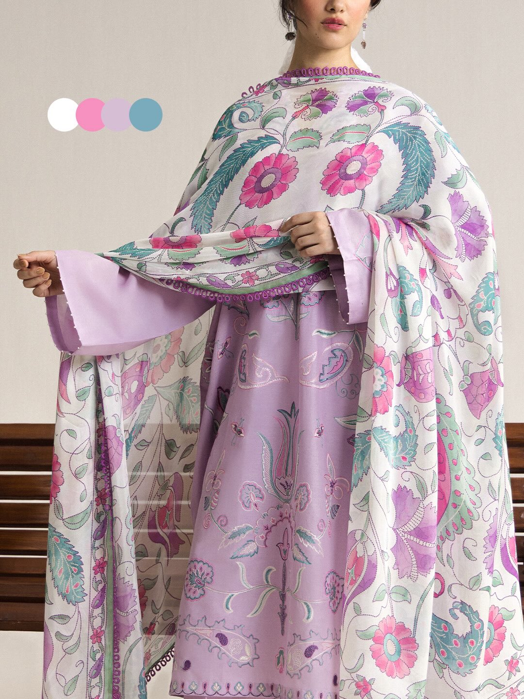 Zara Shahjahan | Coco Lawn 26 | Sia-4A by Zara Shahjahan - Designer Dress  - Type : Ladies Clothes - Available at Libayah - 100% Original 