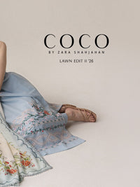 Zara Shahjahan | Coco Lawn 26 | Kian-8B by Zara Shahjahan - Designer Dress  - Type : Ladies Clothes - Available at Libayah - 100% Original 