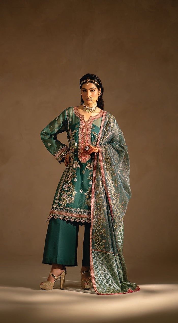 Myeesha | Nayab Formals | Zamorad by Myeesha - Designer Dress - Type: Ladies Clothes - Available at Libayah - 100% Original