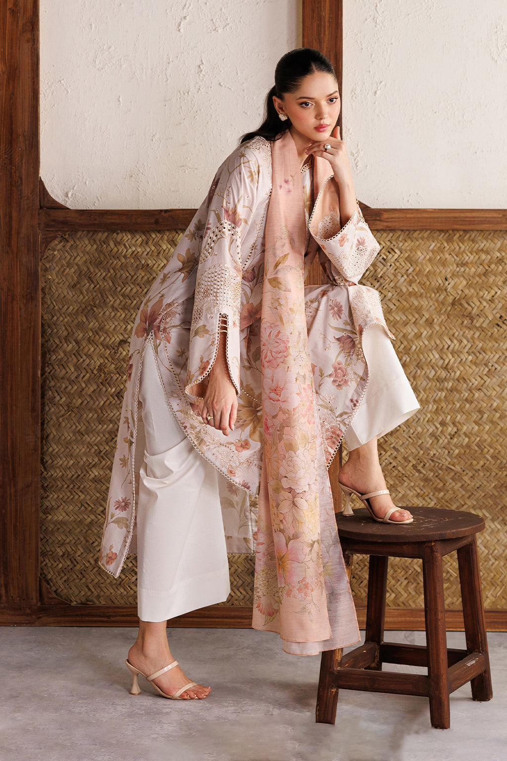 Iznik | Festive lawn 26 | IBE-05 Embroidered Lawn by Iznik - Designer Dress  - Type : Ladies Clothes - Available at Libayah - 100% Original 