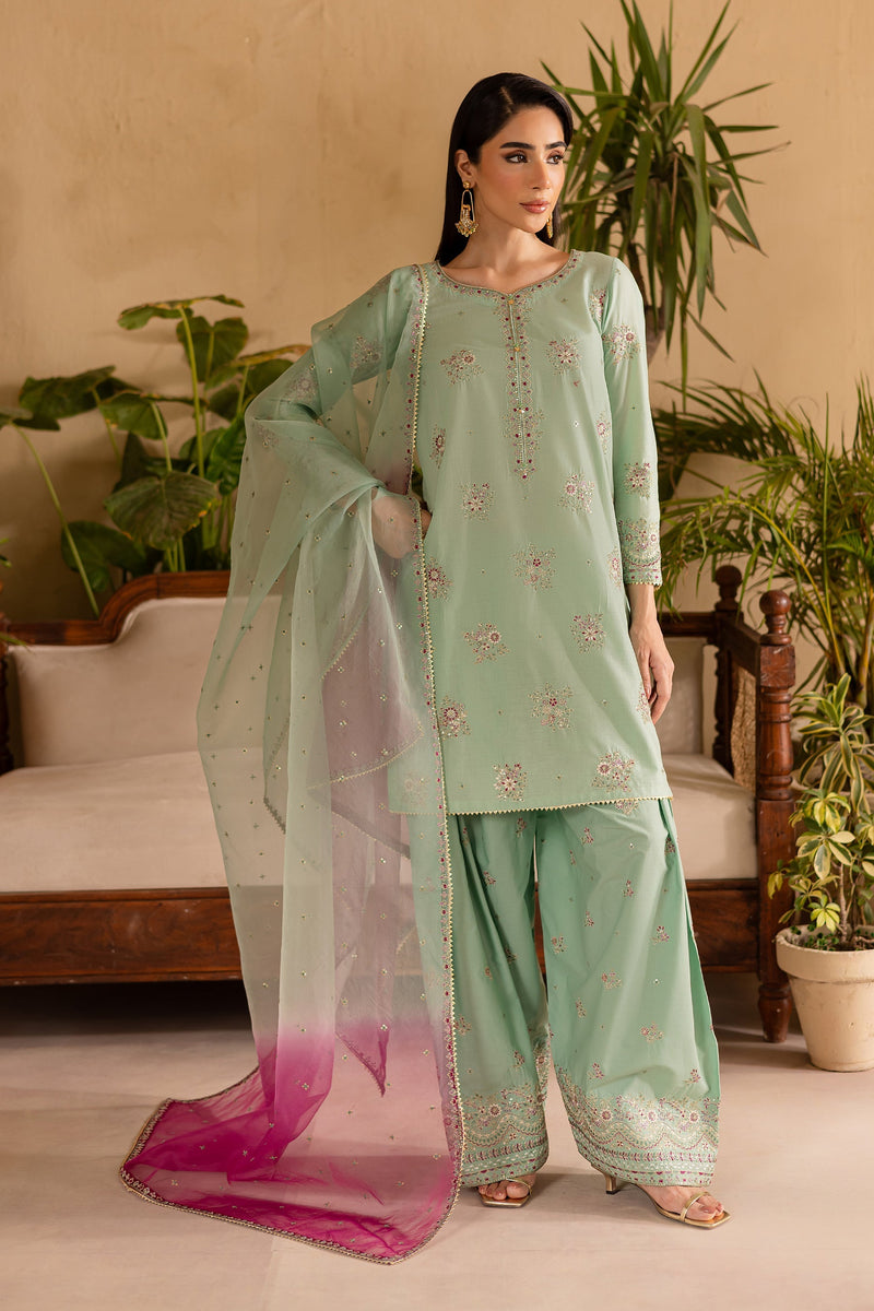 Batik | Nyra Embroidered Summer Solids | Amawas by Batik - Designer Dress - Type: Ladies Clothes - Available at Libayah - 100% Original