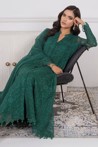 Baroque | Formals Collection | EMBROIDERED SCHIFFLI CHIFFON UF-339 by Baroque - Designer Dress  - Type : Ladies Clothes - Available at Libayah - 100% Original 