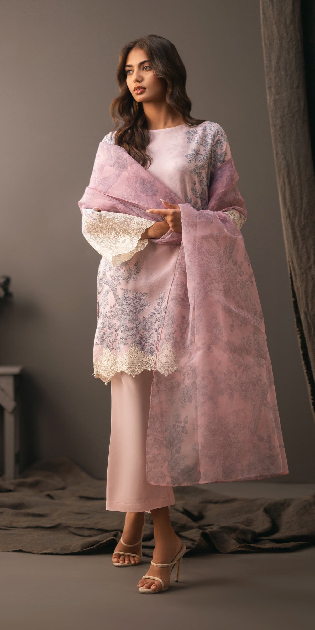 Erum Khan | Beyond Basic | GLOWING BEAT by Faiza Faisal - Designer Dress - Type: Ladies Clothes - Available at Libayah - 100% Original