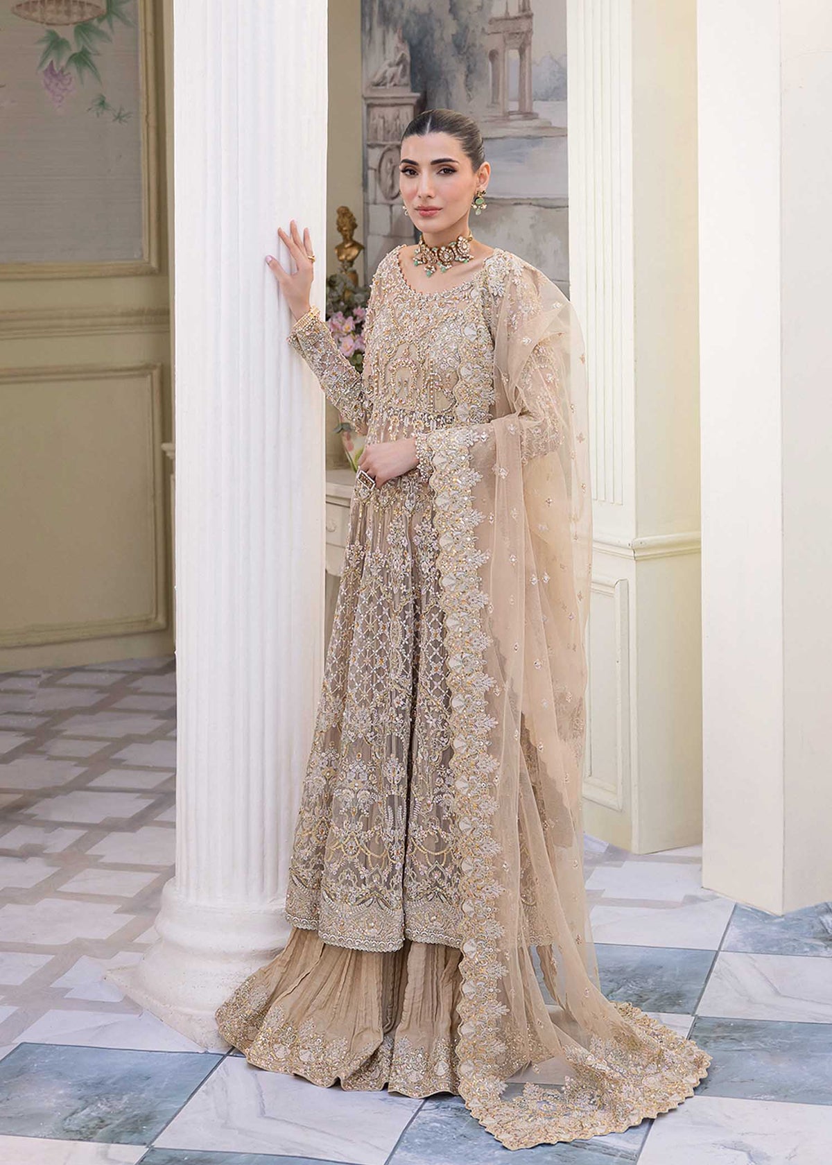 Kanwal Malik | Wedding Formals and Bridals | Nia by Kanwal Malik - Designer Dress - Type: Ladies Clothes - Available at Libayah - 100% Original