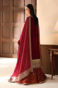 Baroque | Formals Collection | EMBROIDERED CHIFFON UF-4486 by Baroque - Designer Dress  - Type : Ladies Clothes - Available at Libayah - 100% Original 
