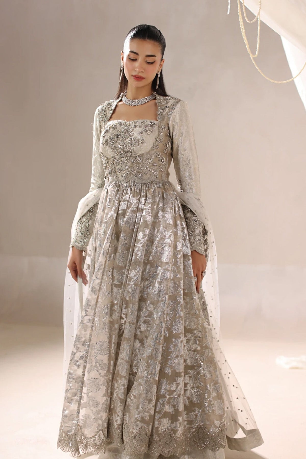 Musferah Saad | Into Twilight | Lumieria by Musferah Saad - Designer Dress  - Type : Ladies Clothes - Available at Libayah - 100% Original 
