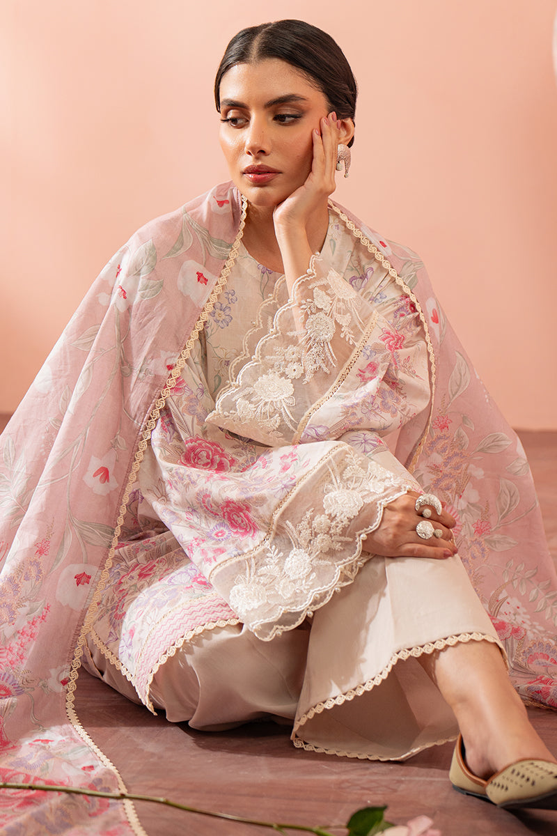 Cross Stitch | Cambric Lawn 24 | FLORAL GEM by Cross Stitch - Designer Dress - Type: Casuals - Available at Libayah - 100% Original