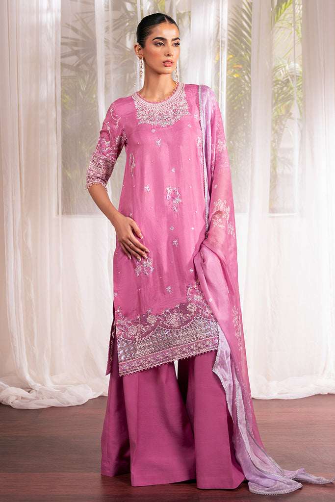 Cross Stitch | Luxe Atelier 24 | FLORAL BLUSH by Cross Stitch - Designer Dress - Type: Ladies Clothes - Available at Libayah - 100% Original