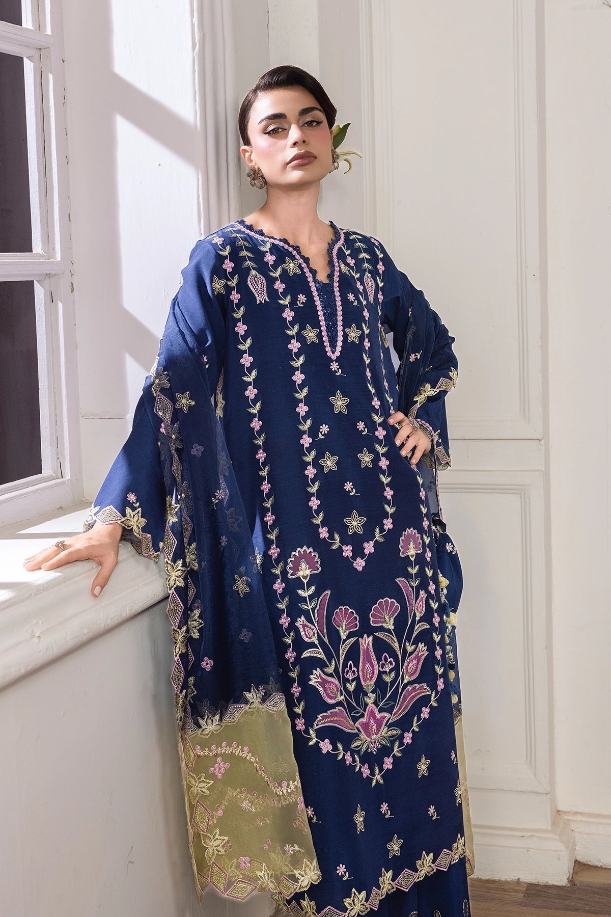 Rangrasiya | Lumeire Silk |Azul by Rangrasiya - Designer Dress  - Type : Ladies Clothes - Available at Libayah - 100% Original 