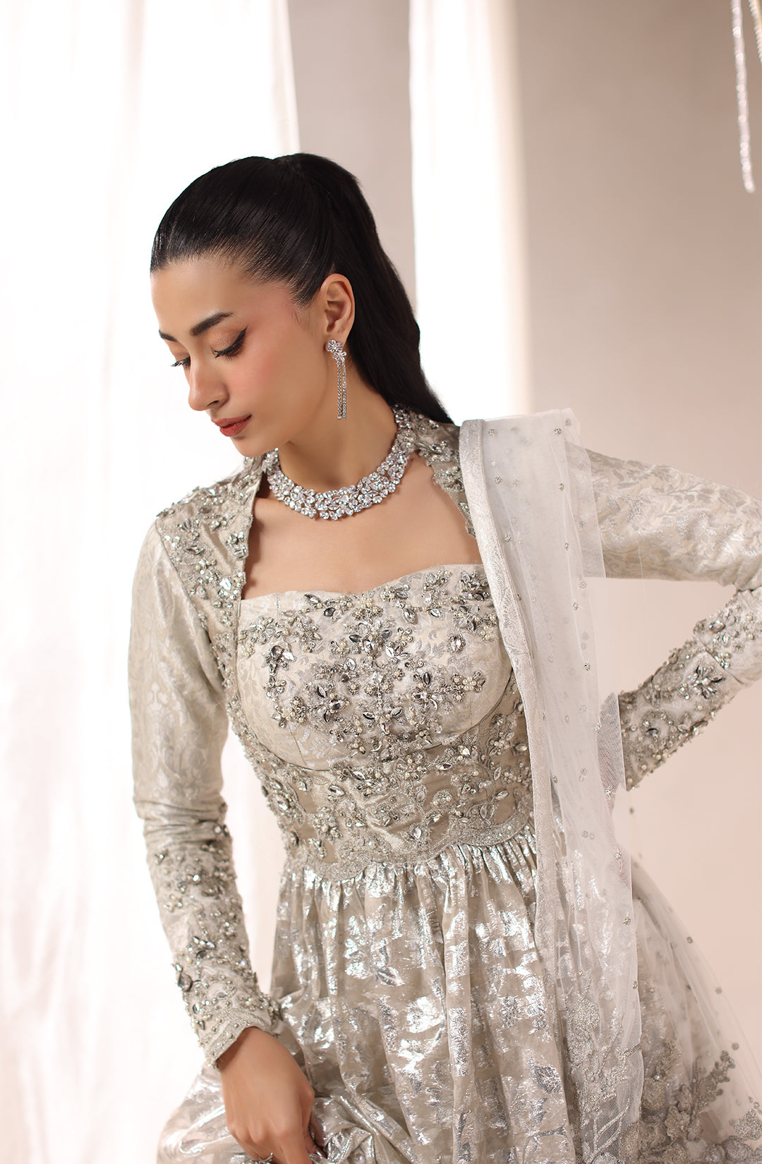 Musferah Saad | Into Twilight | Lumieria by Musferah Saad - Designer Dress  - Type : Ladies Clothes - Available at Libayah - 100% Original 
