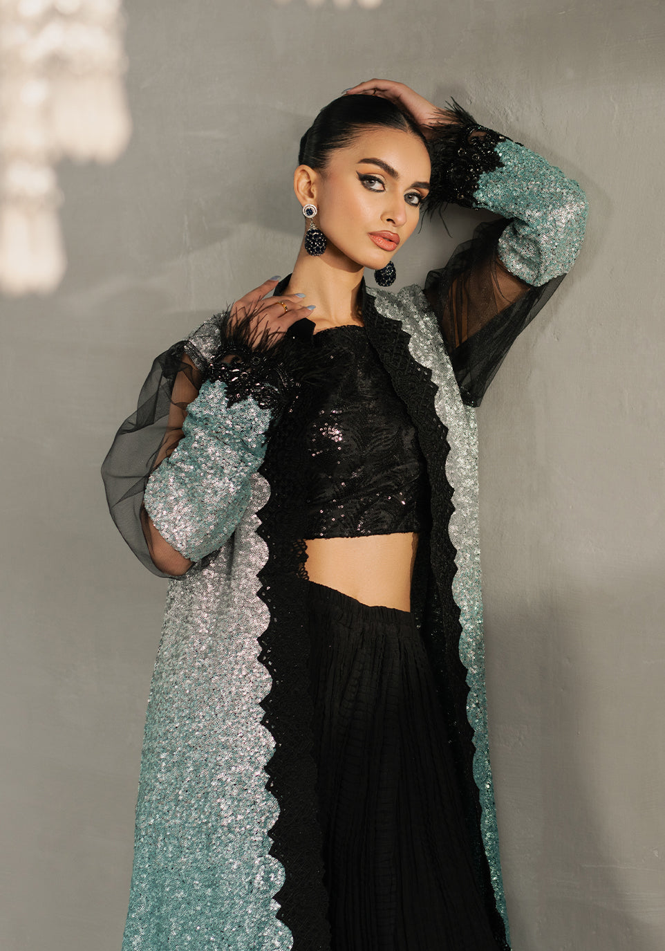 Zarqash | Silk Edit | ZQS 020 MEIRA by Zarqash - Designer Dress - Type: Ladies Clothes - Available at Libayah - 100% Original