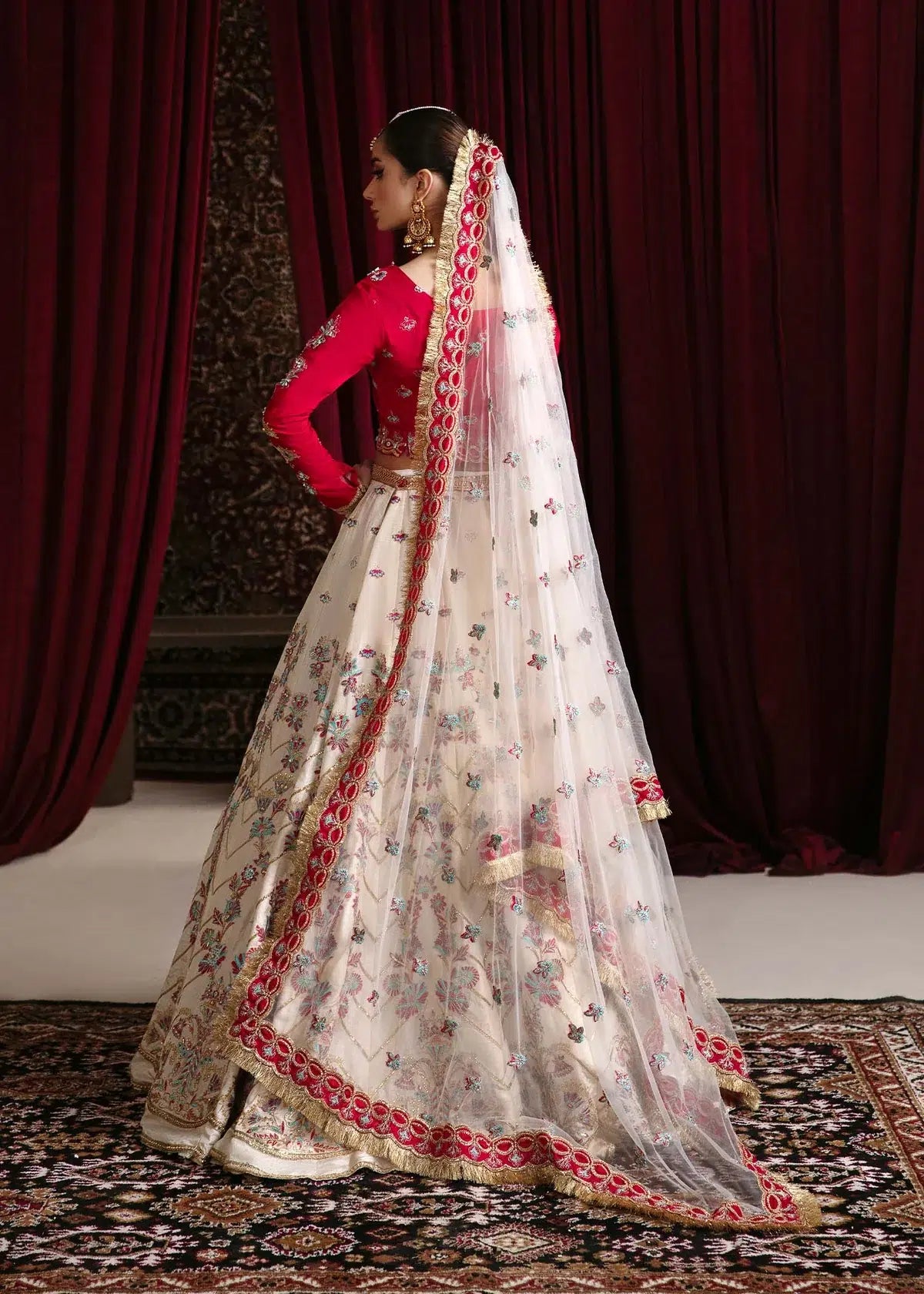 Dastoor | Noor-E-Jahan Wedding Collection'24 | Muskaan by Dastoor - Designer Dress - Type: Ladies Clothes - Available at Libayah - 100% Original