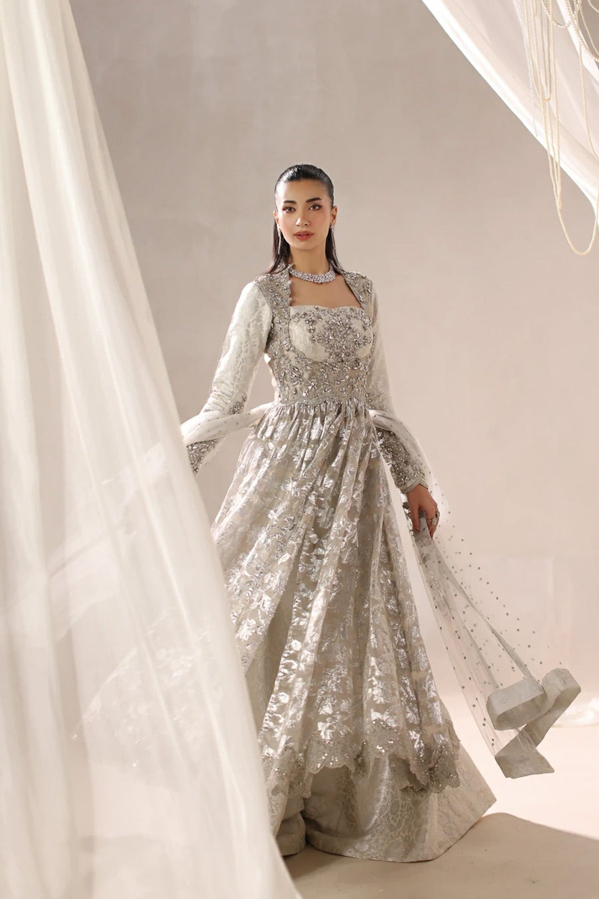 Musferah Saad | Into Twilight | Lumieria by Musferah Saad - Designer Dress  - Type : Ladies Clothes - Available at Libayah - 100% Original 