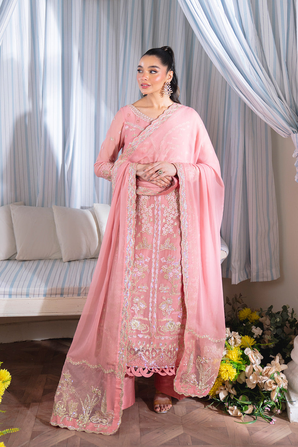 Neeshay | Dastaan Formals 25 | Gulrukh by Neeshay - Designer Dress  - Type : Ladies Clothes - Available at Libayah - 100% Original 