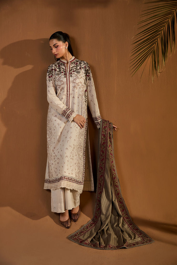 Sobia Nazir | Winter Shawl 25 | Design 6A by Sobia Nazir - Designer Dress - Type : Ladies Clothes - Available at Libayah - 100% Original 