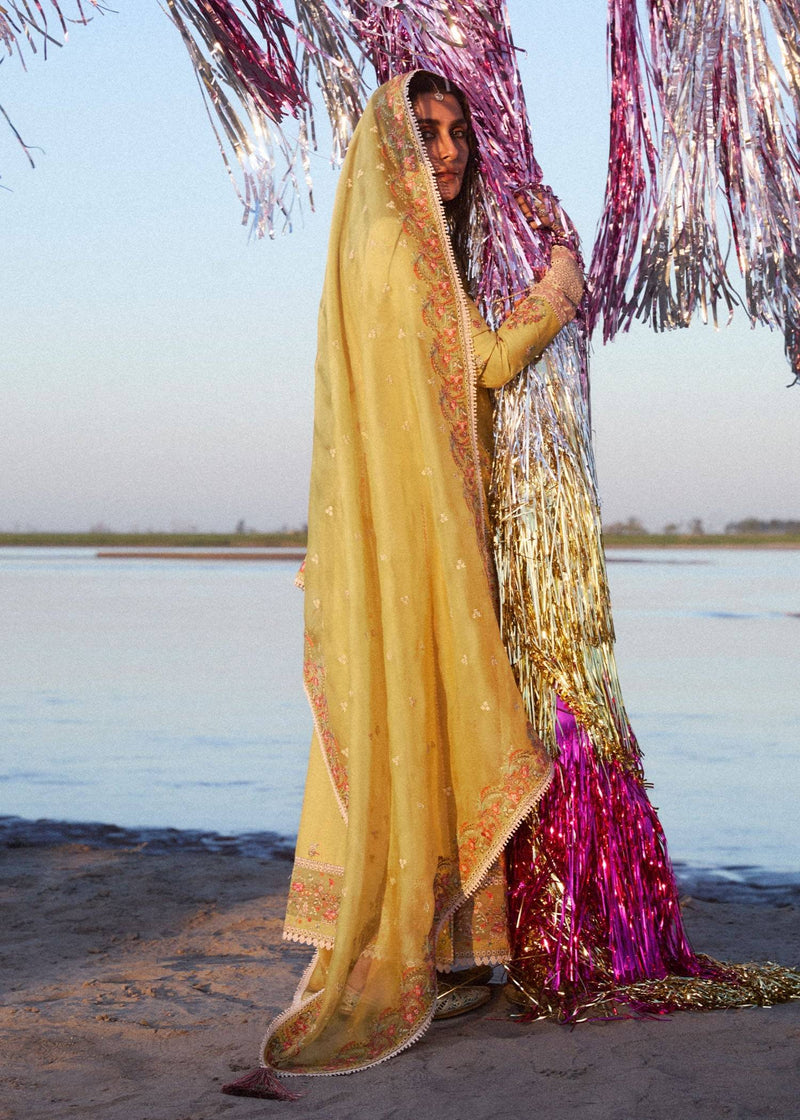 Hussain Rehar | Surkh Eid Pret'25 | Soana by Hussain Rehar - Designer Dress  - Type : Ladies Clothes - Available at Libayah - 100% Original 