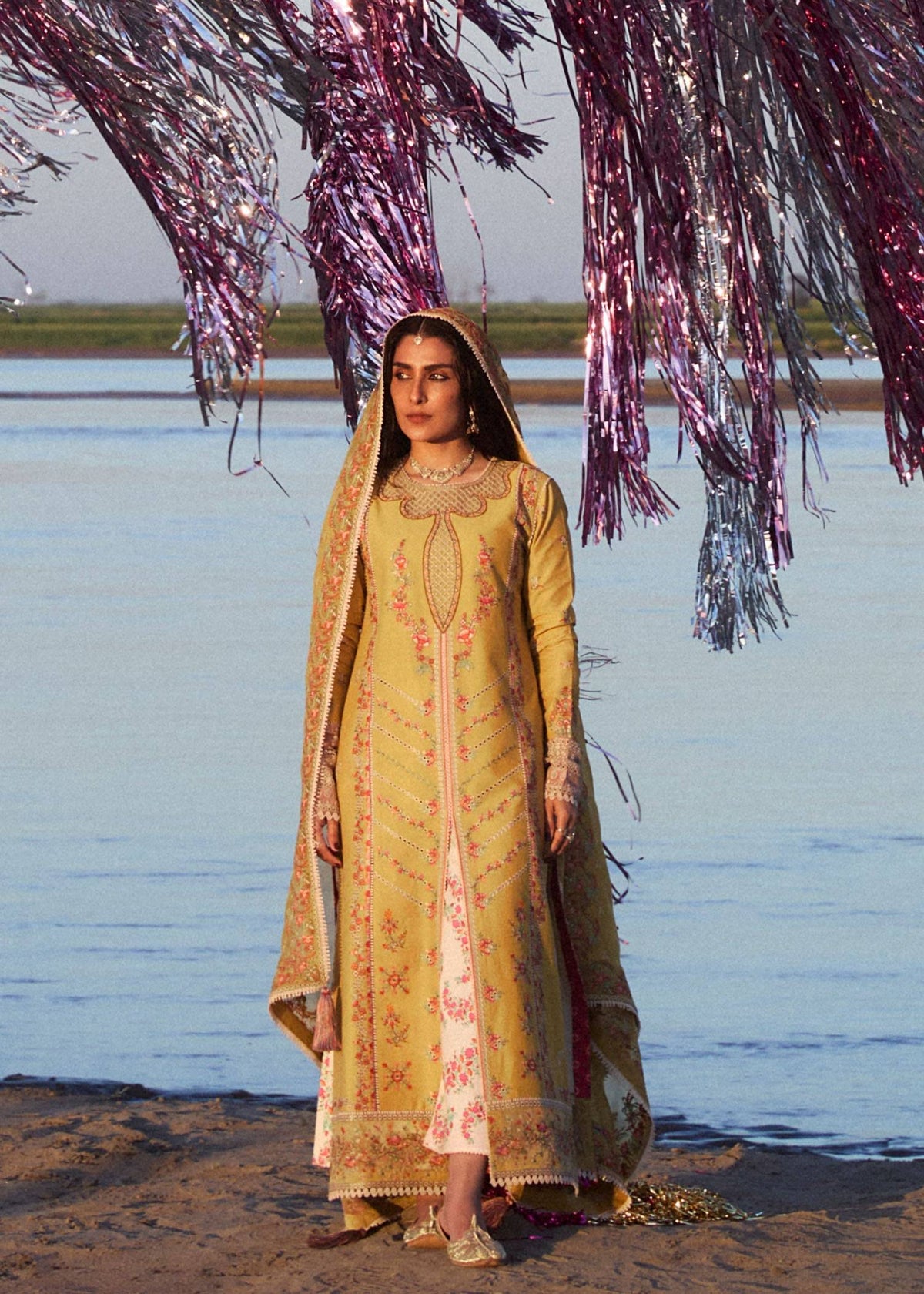 Hussain Rehar | Surkh Eid Pret'25 | Soana by Hussain Rehar - Designer Dress  - Type : Ladies Clothes - Available at Libayah - 100% Original 