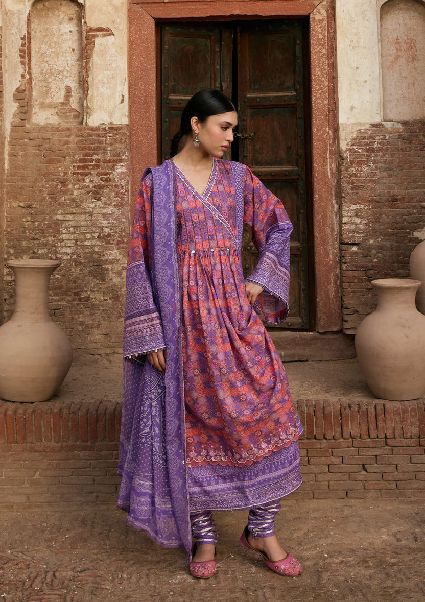 Kahf Premium | Prints Collection 26 | KPS-3B ZARMEENA - by Libayah - Registered Vendor of : Kahf Premium - 100% Original Designer Dress