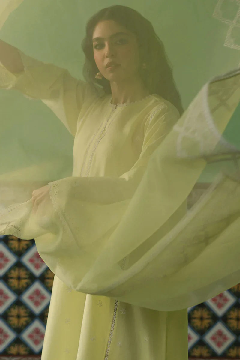 Cross Stitch | Chikankari Lawn | DAFFODIL BLANE