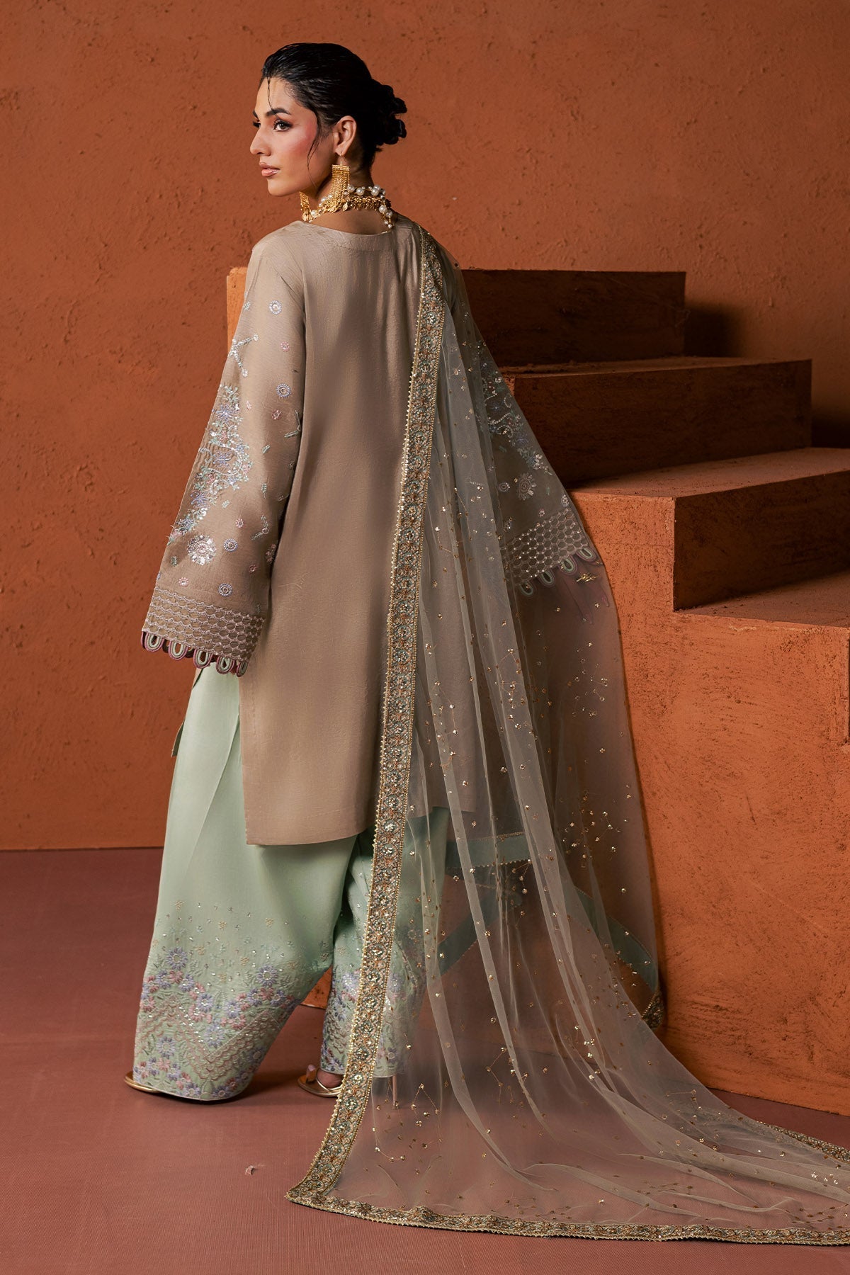 Nureh | Fancy Formal 26 | NP-826 by Nureh - Designer Dress  - Type : Ladies Clothes - Available at Libayah - 100% Original 