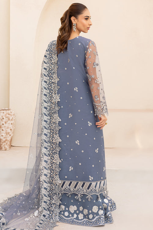 Farasha | Lu Zella Premium Formals 25 | Dusky Shadow by Farasha - Designer Dress  - Type : Ladies Clothes - Available at Libayah - 100% Original 