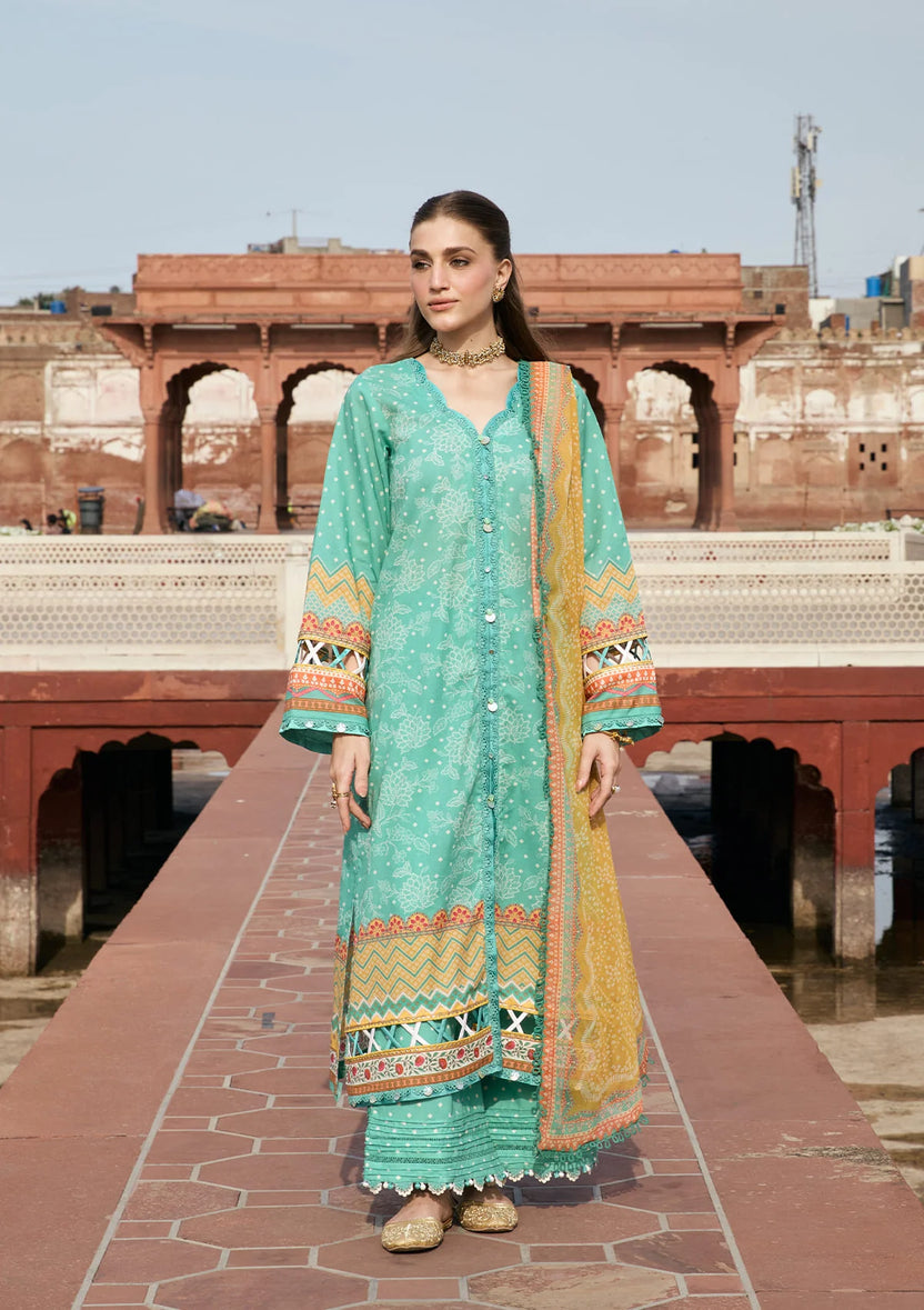 Kahf Premium | Prints Collection 26 | KPS-7A NAZISH - by Libayah - Registered Vendor of : Kahf Premium - 100% Original Designer Dress