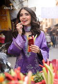 Asim Jofa | Summer Rhapsody | AJUBU-07 Embroidered Lawn by Asim Jofa - Designer Dress  - Type : Ladies Clothes - Available at Libayah - 100% Original 
